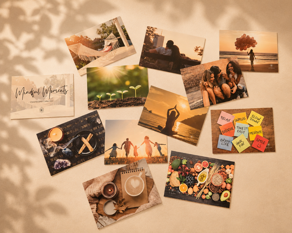 Visionboardkaartenset ‘Mindful Moments’