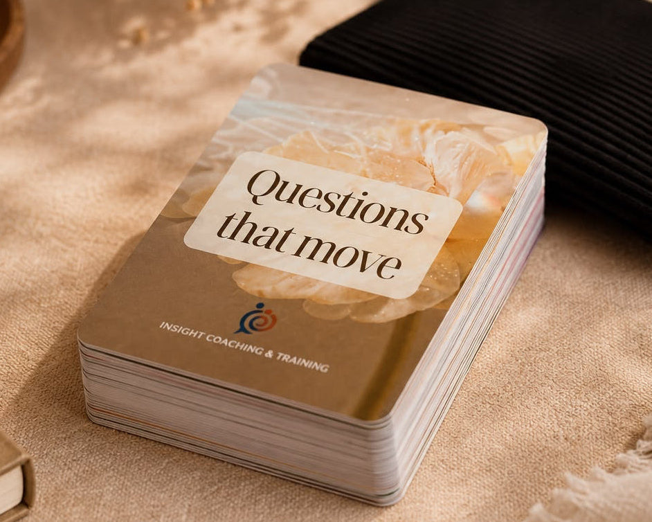 Coachkaartendeck ‘Questions that move’